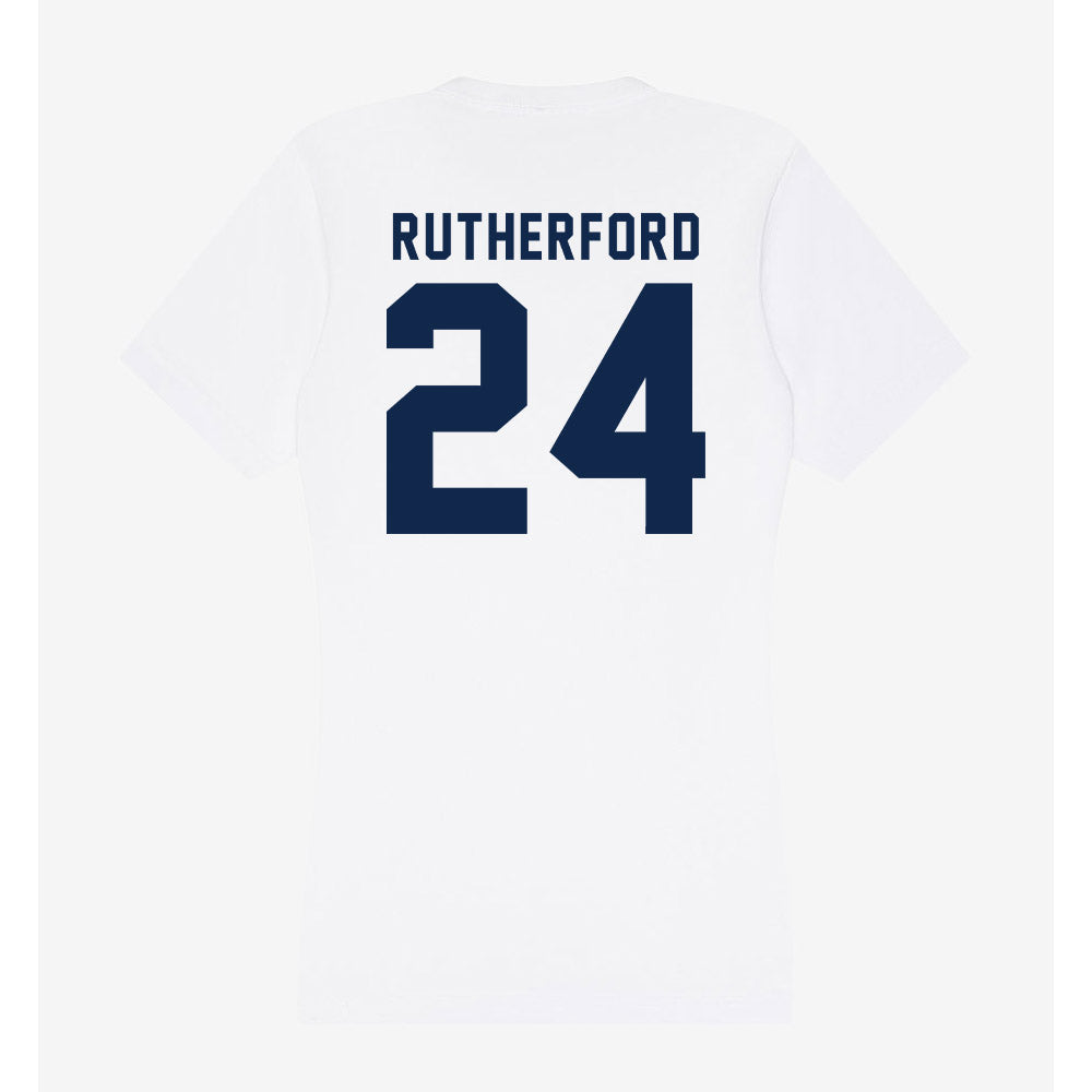 UCSD - NCAA Softball : Zoe Rutherford - Women's V-Neck T-Shirt-1