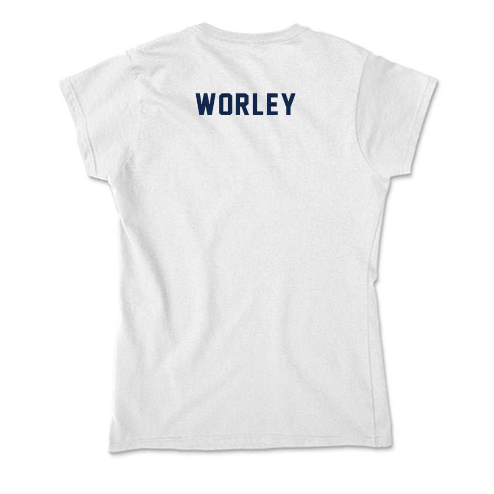 UCSD - NCAA Women's Rowing : Audrey Worley - Soft Style Women’s T-Shirt-1