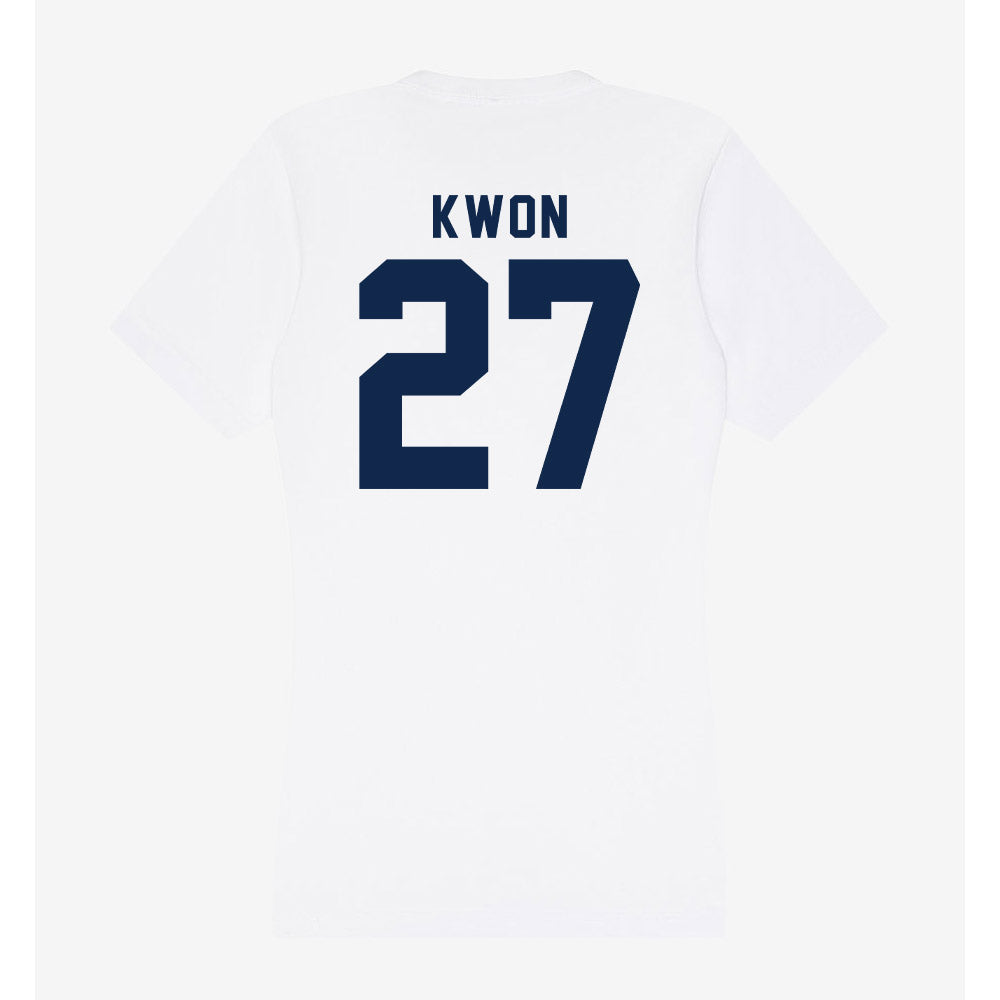 UCSD - NCAA Women's Soccer : Sophia Kwon - Women's V-Neck T-Shirt-1