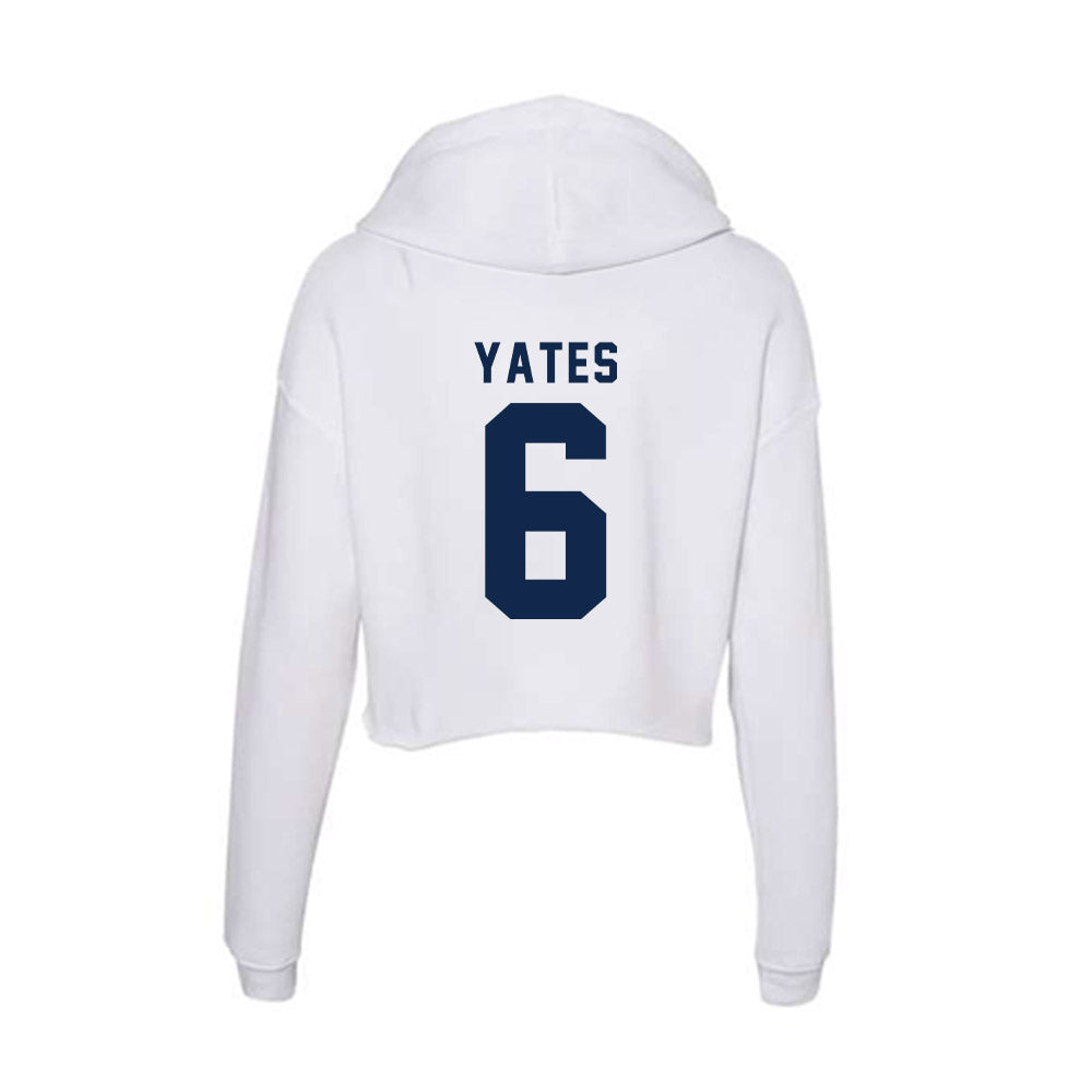 UCSD - NCAA Women's Soccer : Chloe Yates - Women's Crop Fleece Hoodie-1