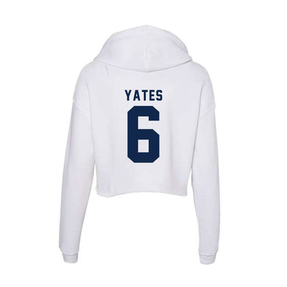 UCSD - NCAA Women's Soccer : Chloe Yates - Women's Crop Fleece Hoodie-1