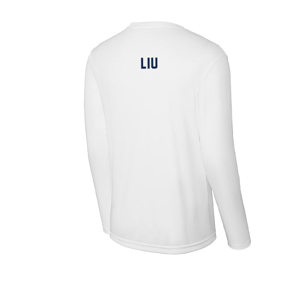 UCSD - NCAA Women's Track & Field : Jerry Liu - Activewear Long Sleeve T-Shirt-1