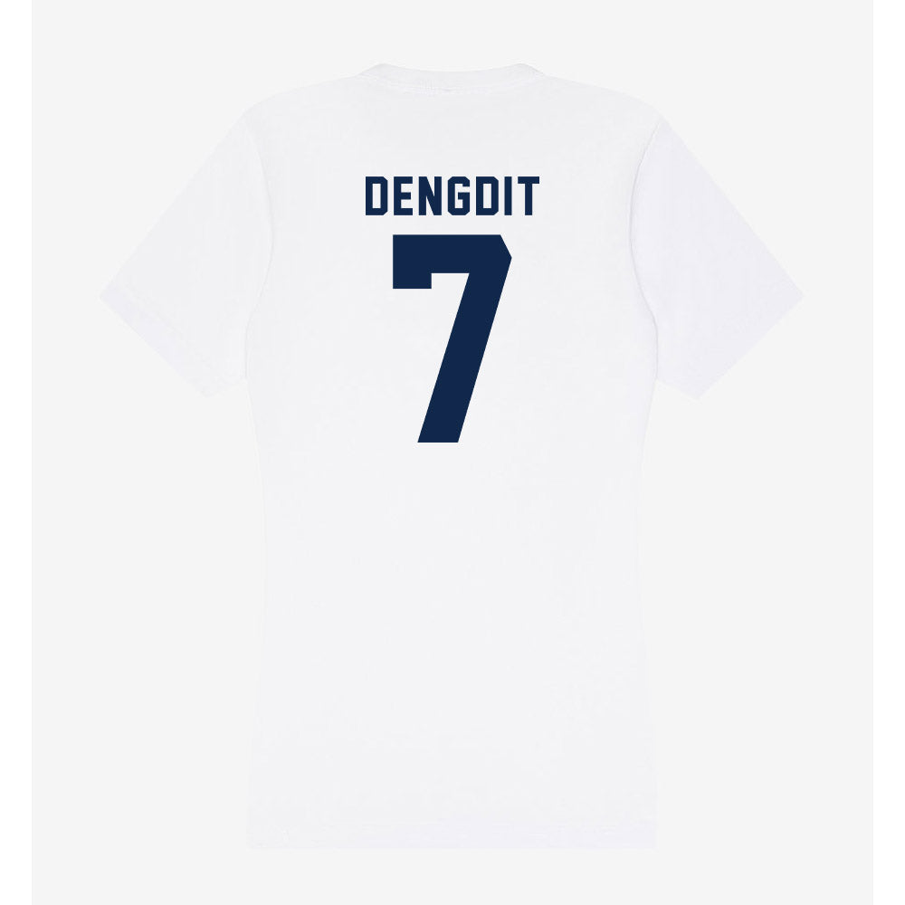 UCSD - NCAA Men's Basketball : Bol Dengdit - Women's V-Neck T-Shirt-1