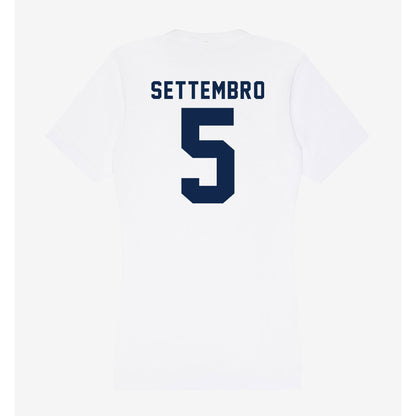 UCSD - NCAA Softball : Bella Settembro - Women's V-Neck T-Shirt-1