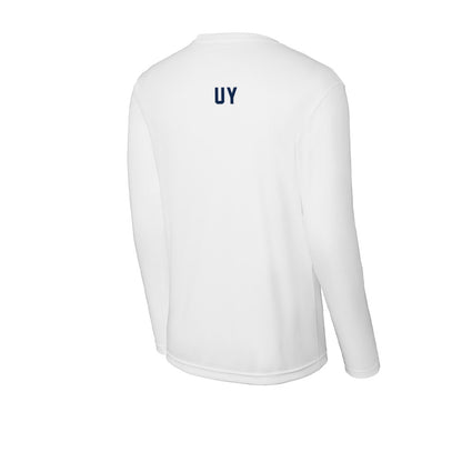 UCSD - NCAA Women's Rowing : Amanda Uy - Activewear Long Sleeve T-Shirt-1