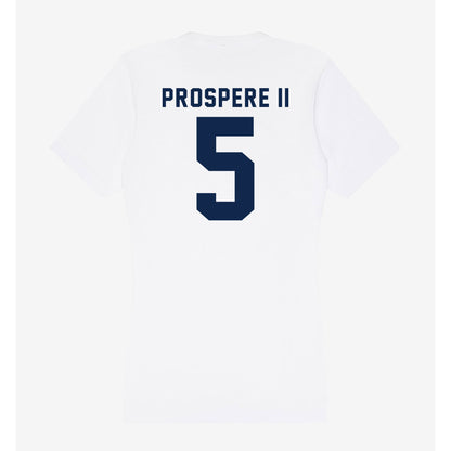 UCSD - NCAA Men's Basketball : Emanuel Prospere II - Women's V-Neck T-Shirt-1