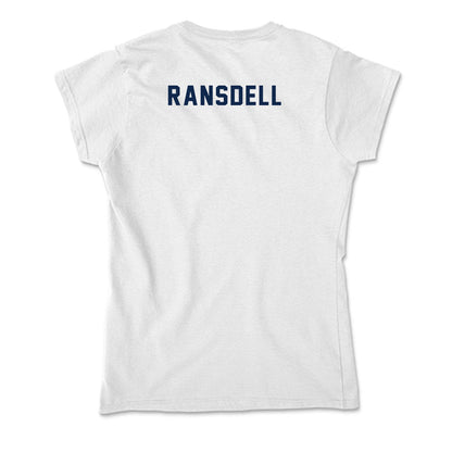 UCSD - NCAA Women's Rowing : Josephine Ransdell - Soft Style Women’s T-Shirt-1