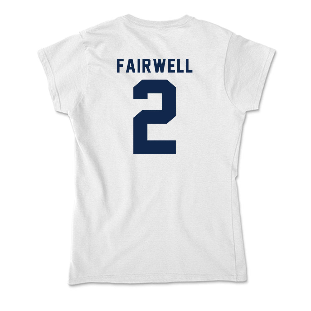 UCSD - NCAA Women's Basketball : Michaela Fairwell - Soft Style Women’s T-Shirt-1