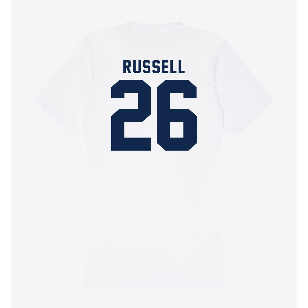 UCSD - NCAA Baseball : Ethan Russell - Women's V-Neck T-Shirt-1