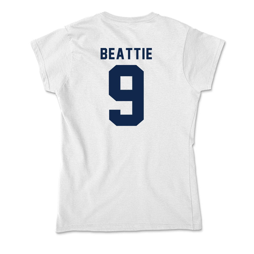 UCSD - NCAA Men's Basketball : Tom Beattie - Soft Style Women’s T-Shirt-1