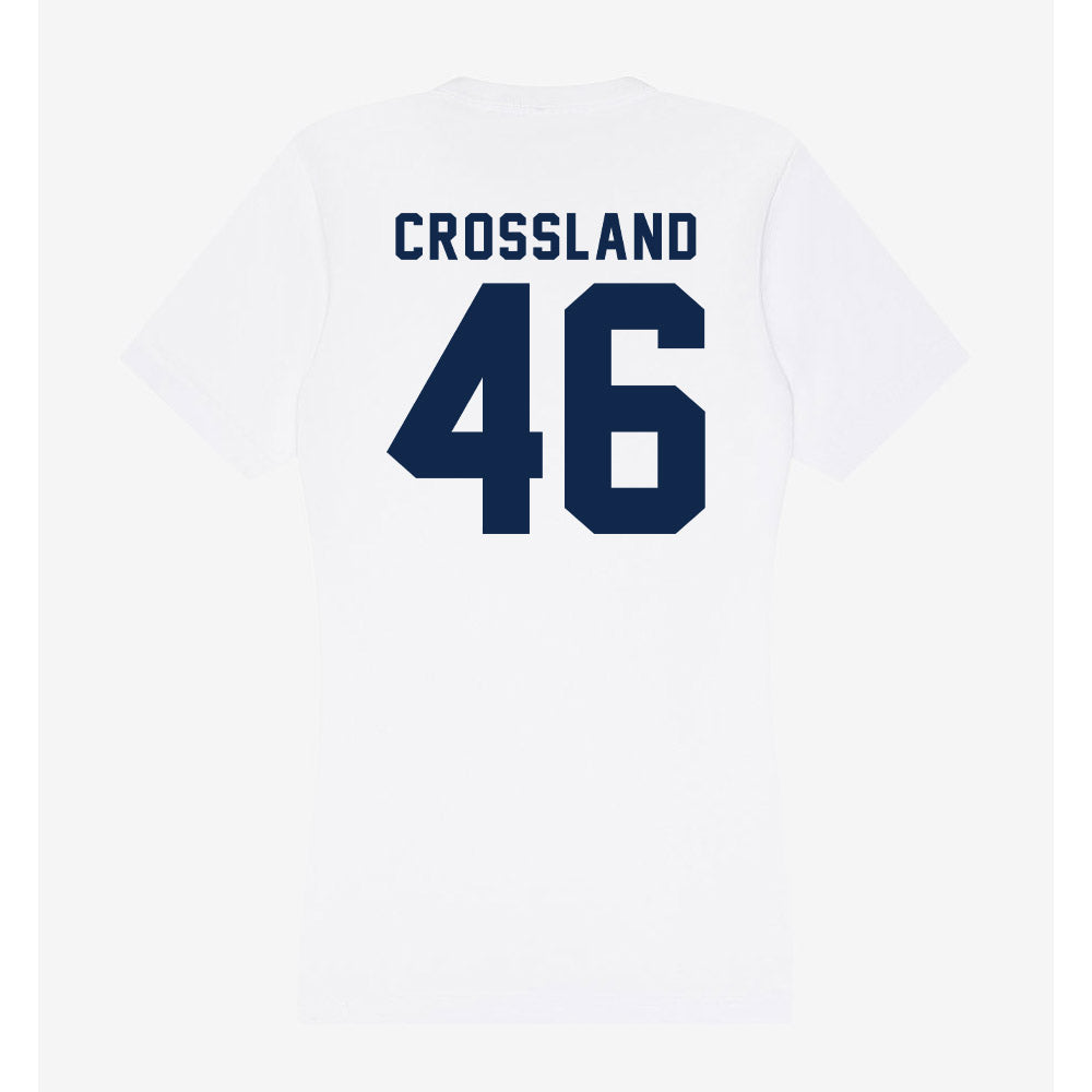 UCSD - NCAA Baseball : Michael Crossland - Women's V-Neck T-Shirt-1