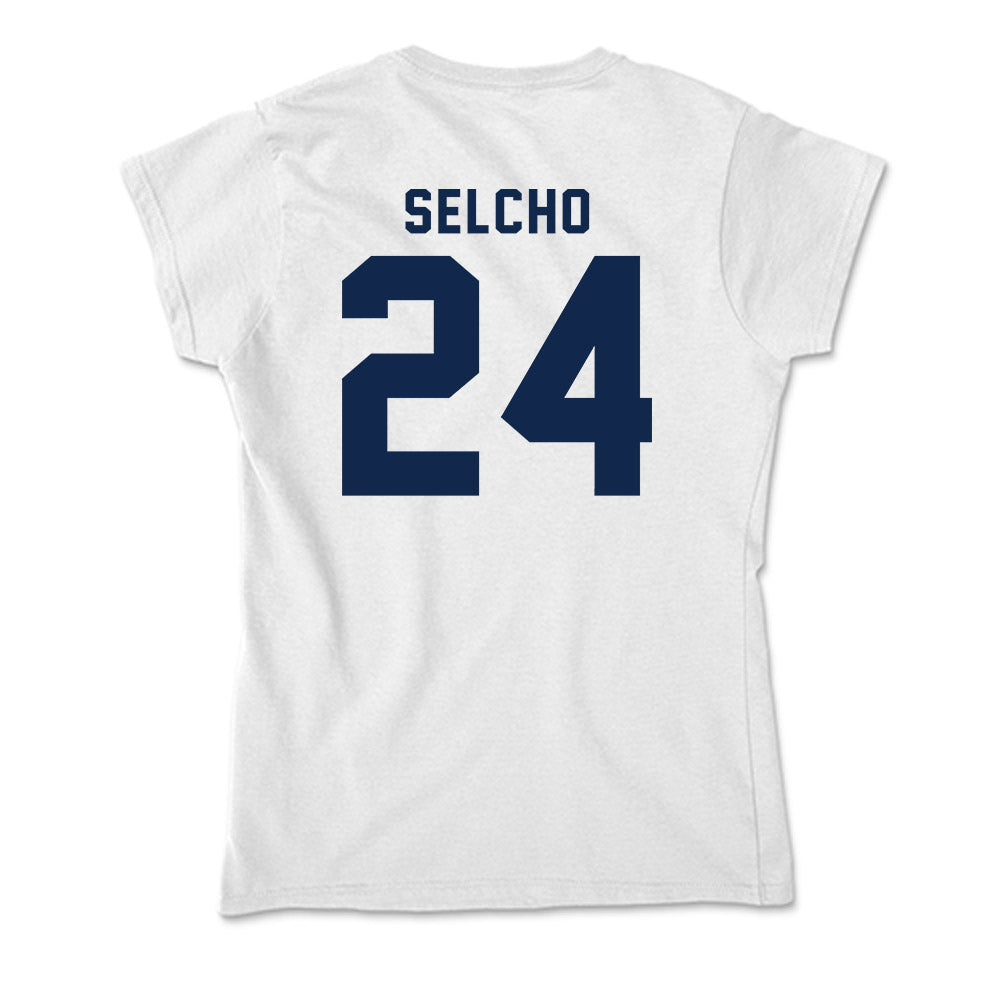 UCSD - NCAA Men's Volleyball : Peter Selcho - Soft Style Women’s T-Shirt-1