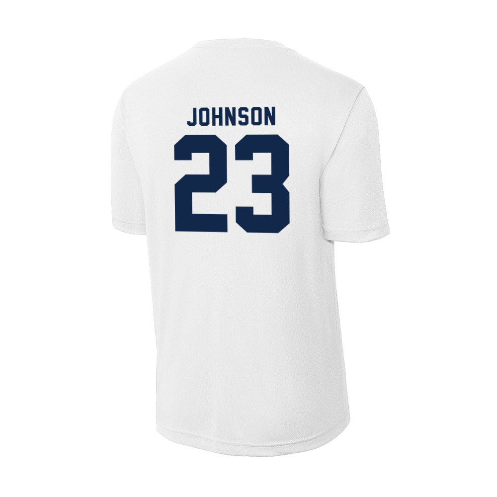 UCSD - NCAA Men's Basketball : Trap Johnson - Activewear T-Shirt-1