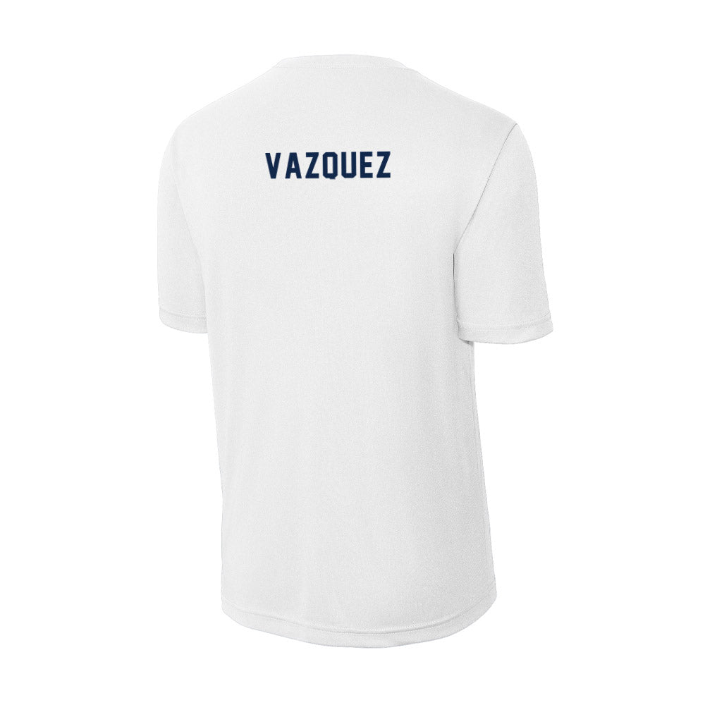 UCSD - NCAA Men's Fencing : Zander Vazquez - Activewear T-Shirt-1