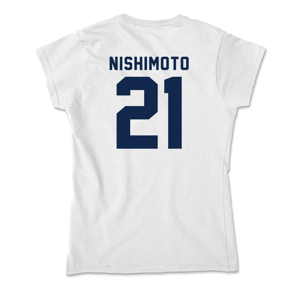 UCSD - NCAA Men's Soccer : Jack Nishimoto - Soft Style Women’s T-Shirt-1