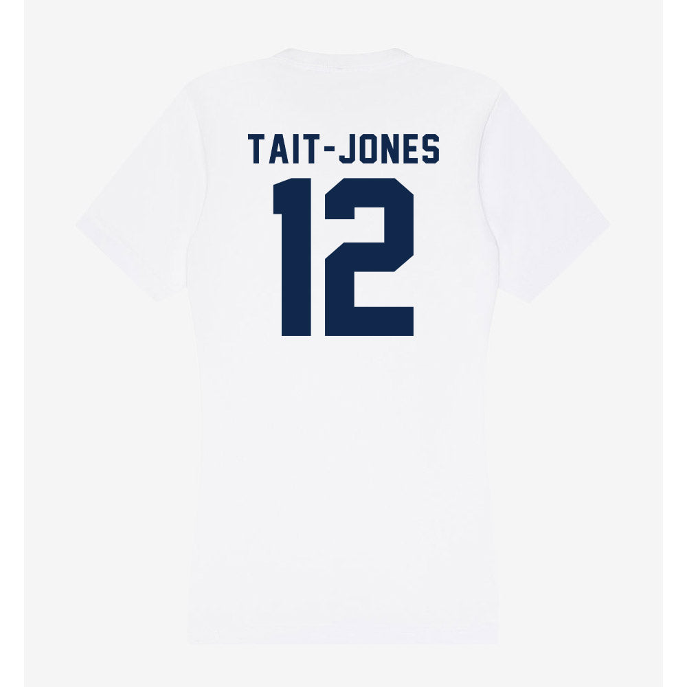 UCSD - NCAA Men's Basketball : Aniwaniwa Tait-Jones - Women's V-Neck T-Shirt-1