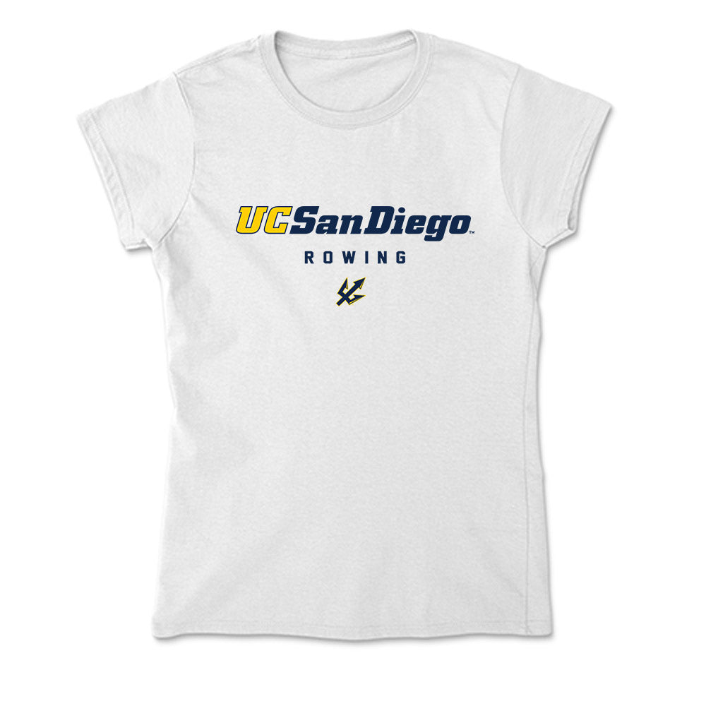 UCSD - NCAA Women's Rowing : Isabella Van Glabbeek - Soft Style Women’s T-Shirt-0