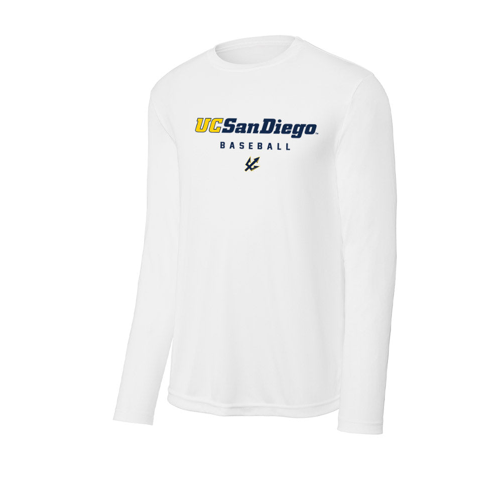 UCSD - NCAA Baseball : Drake Bicknell - Activewear Long Sleeve T-Shirt-0