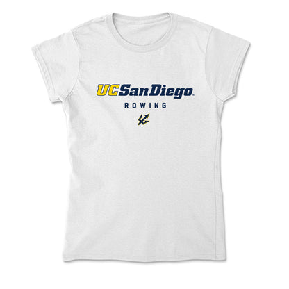 UCSD - NCAA Men's Rowing : Eliot Lackey - Soft Style Women’s T-Shirt-0