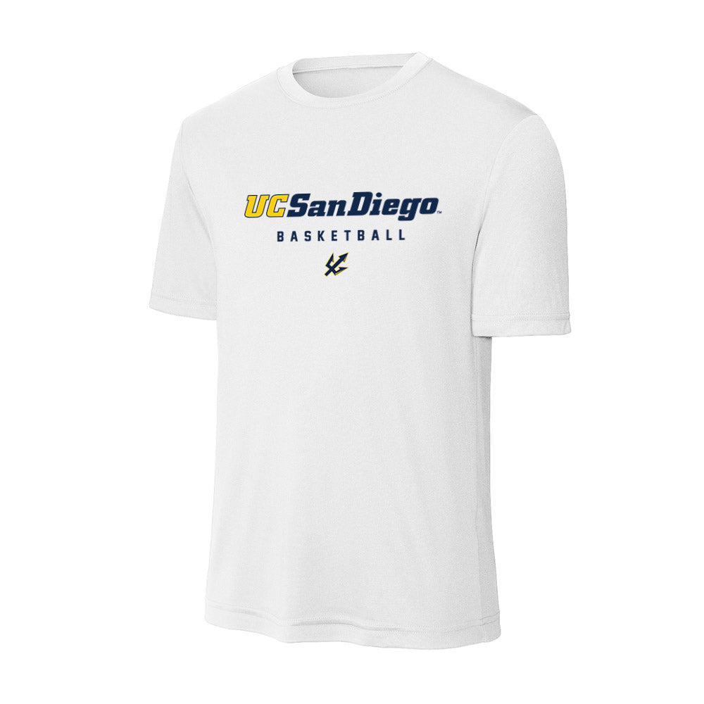 UCSD - NCAA Men's Basketball : Jake Holmes - Activewear T-Shirt-0