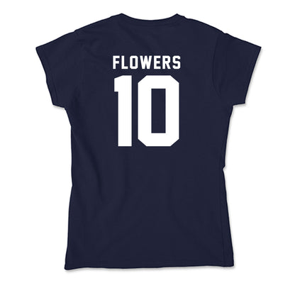Old Dominion - NCAA Men's Basketball : Elijah Flowers - Soft Style Women’s T-Shirt-1