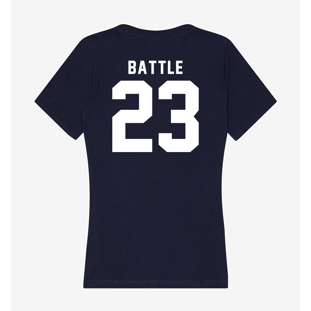 Old Dominion - NCAA Men's Basketball : Jordan Battle - Women's V-Neck T-Shirt-1
