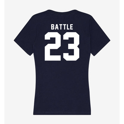 Old Dominion - NCAA Men's Basketball : Jordan Battle - Women's V-Neck T-Shirt-1