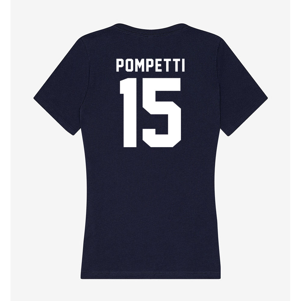 Old Dominion - NCAA Women's Lacrosse : Annalynn Pompetti - Women's V-Neck T-Shirt-1