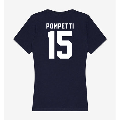 Old Dominion - NCAA Women's Lacrosse : Annalynn Pompetti - Women's V-Neck T-Shirt-1