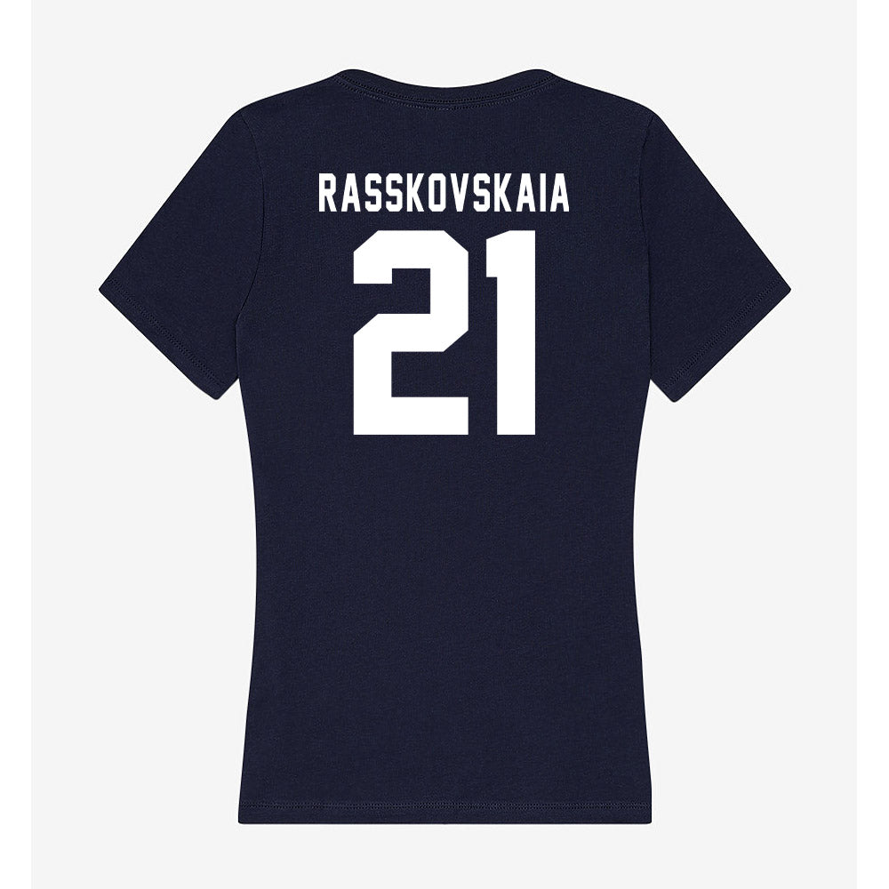 Old Dominion - NCAA Women's Tennis : Lidiia Rasskovskaia - Women's V-Neck T-Shirt-1