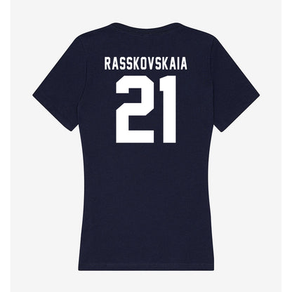 Old Dominion - NCAA Women's Tennis : Lidiia Rasskovskaia - Women's V-Neck T-Shirt-1