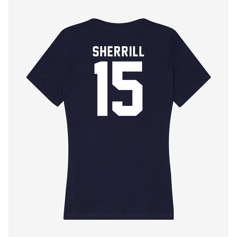 Old Dominion - NCAA Football : Jehahj Sherrill - Classic Shersey Women's V-Neck T-Shirt-1