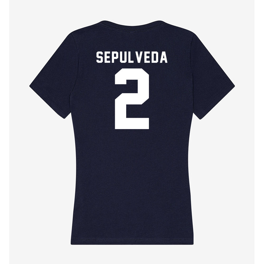 Old Dominion - NCAA Women's Basketball : Vanessa Rae Sepulveda - Classic Shersey Women's V-Neck T-Shirt-1