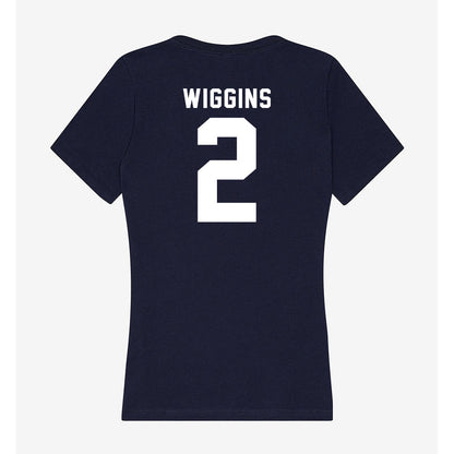 Old Dominion - NCAA Men's Basketball : Zacch Wiggins - Women's V-Neck T-Shirt-1