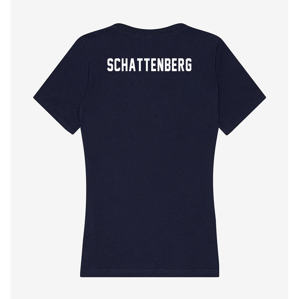 Old Dominion - NCAA Men's Swimming : Ben Schattenberg - Classic Shersey Women's V-Neck T-Shirt-1