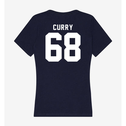 Old Dominion - NCAA Football : Martez Curry - Women's V-Neck T-Shirt-1