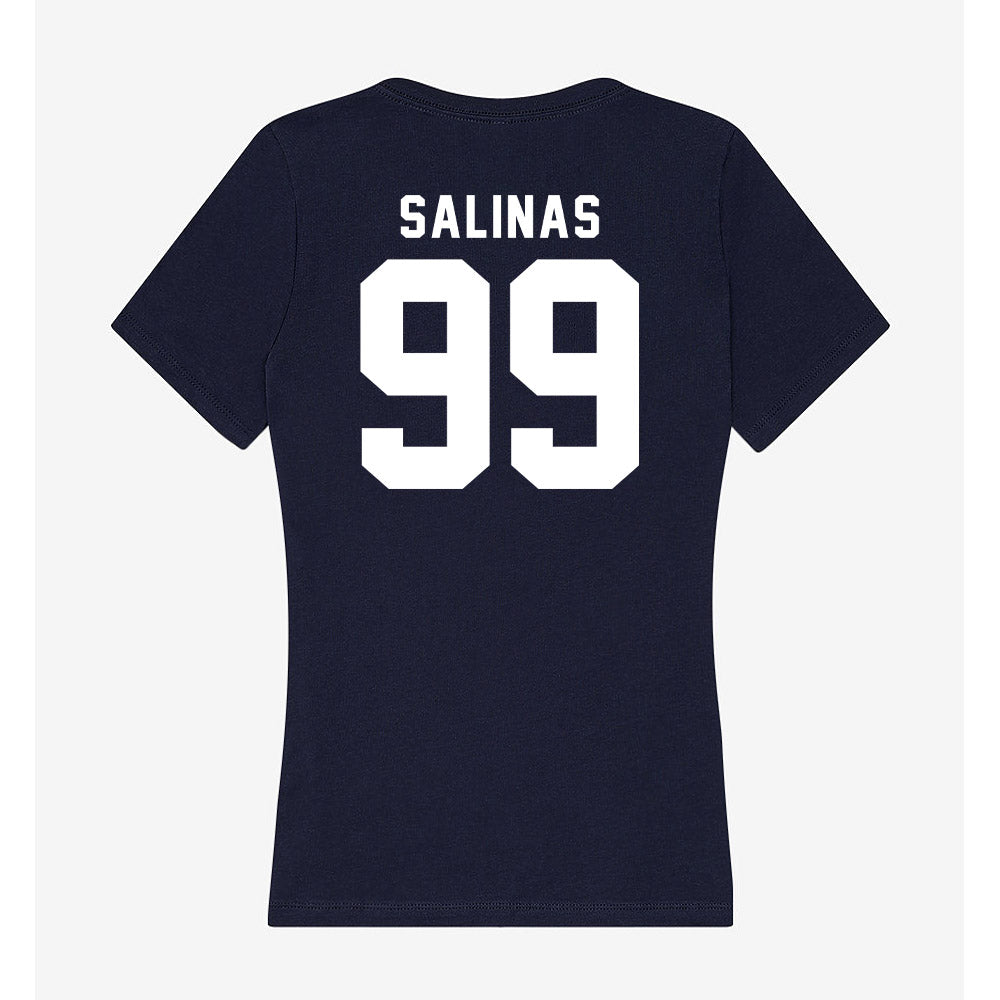 Old Dominion - NCAA Women's Lacrosse : Ava Salinas - Women's V-Neck T-Shirt-1