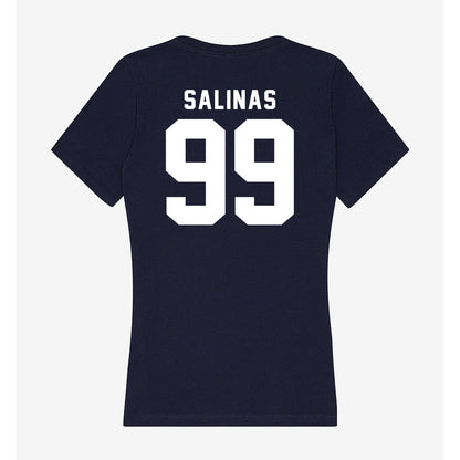 Old Dominion - NCAA Women's Lacrosse : Ava Salinas - Women's V-Neck T-Shirt-1