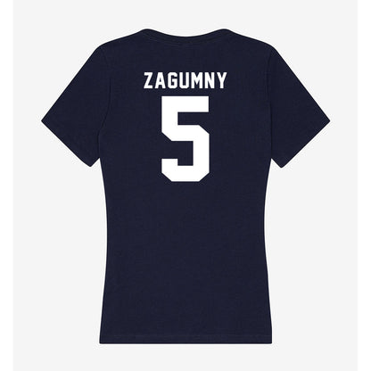 Old Dominion - NCAA Women's Volleyball : Wiktoria Zagumny - Women's V-Neck T-Shirt-1