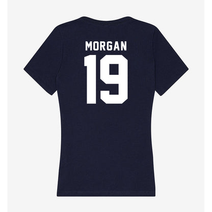 Old Dominion - NCAA Women's Soccer : Hannah Morgan - Women's V-Neck T-Shirt-1