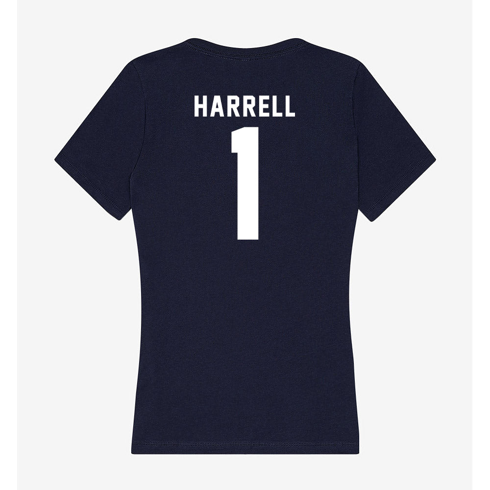 Old Dominion - NCAA Football : JJ Harrell - Women's V-Neck T-Shirt-1