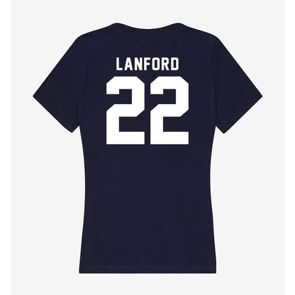 Old Dominion - NCAA Baseball : Cole Lanford - Women's V-Neck T-Shirt-1