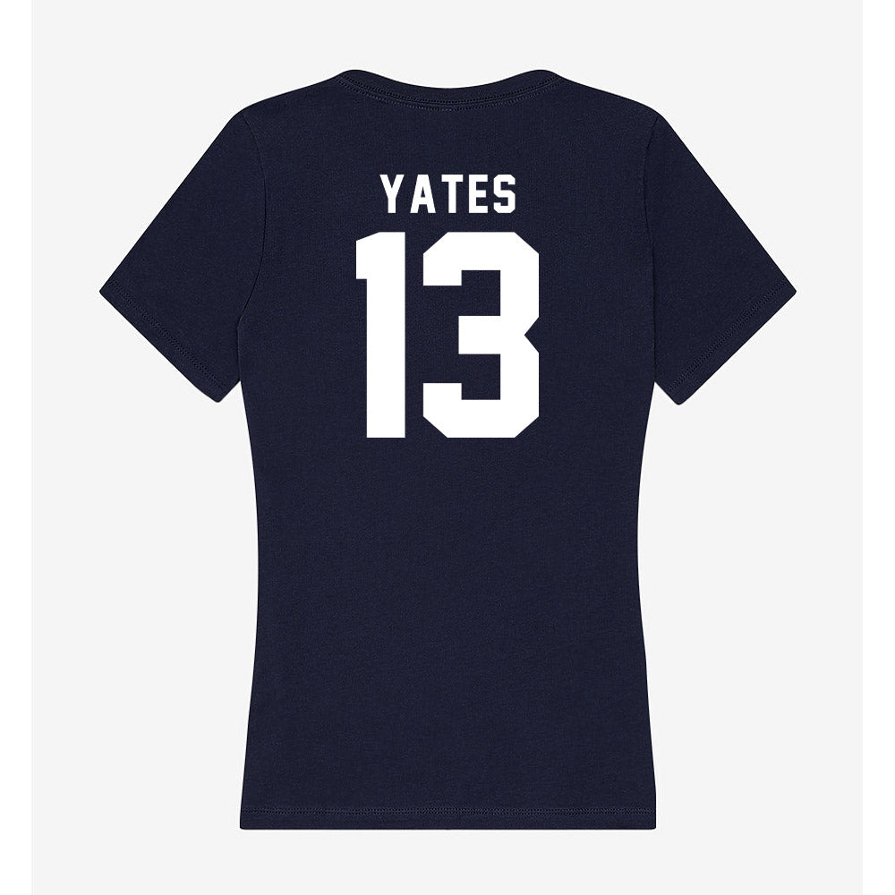 Old Dominion - NCAA Women's Lacrosse : Eleni Yates - Women's V-Neck T-Shirt-1