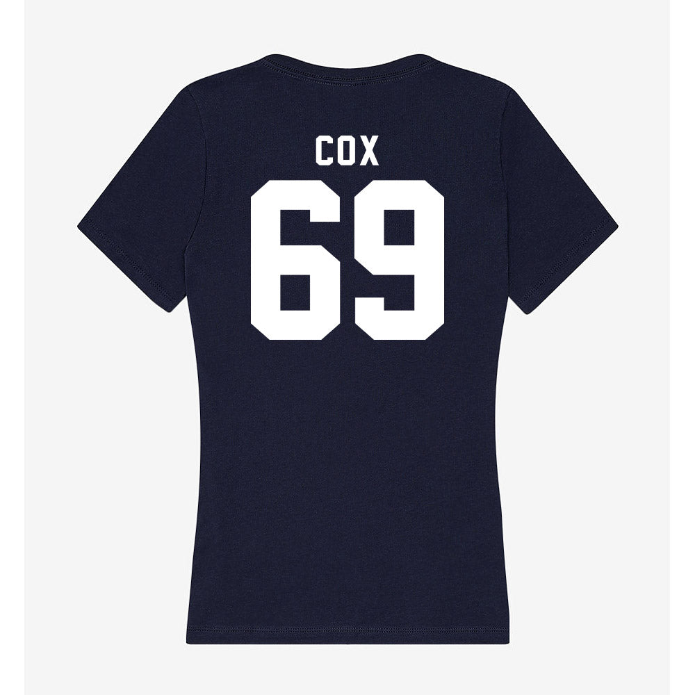Old Dominion - NCAA Football : Logan Cox - Women's V-Neck T-Shirt-1