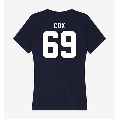 Old Dominion - NCAA Football : Logan Cox - Women's V-Neck T-Shirt-1