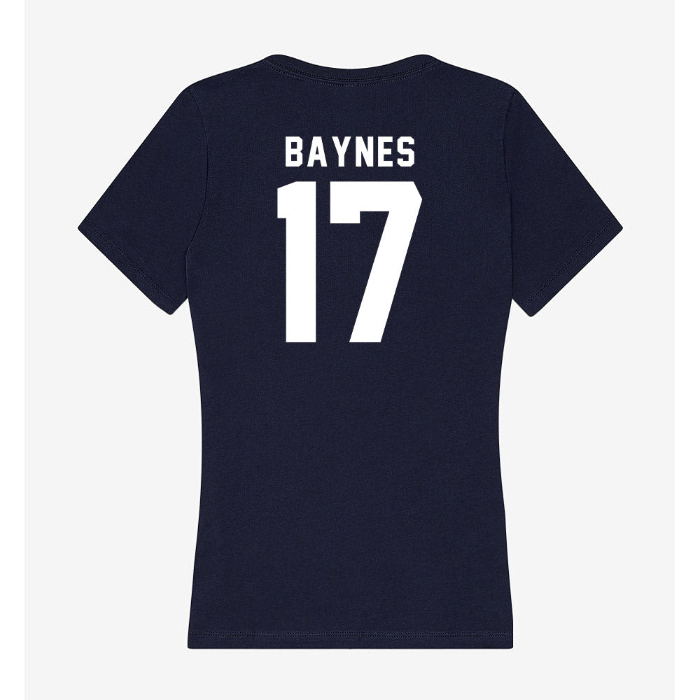 Old Dominion - NCAA Baseball : Hunter Baynes - Women's V-Neck T-Shirt-1