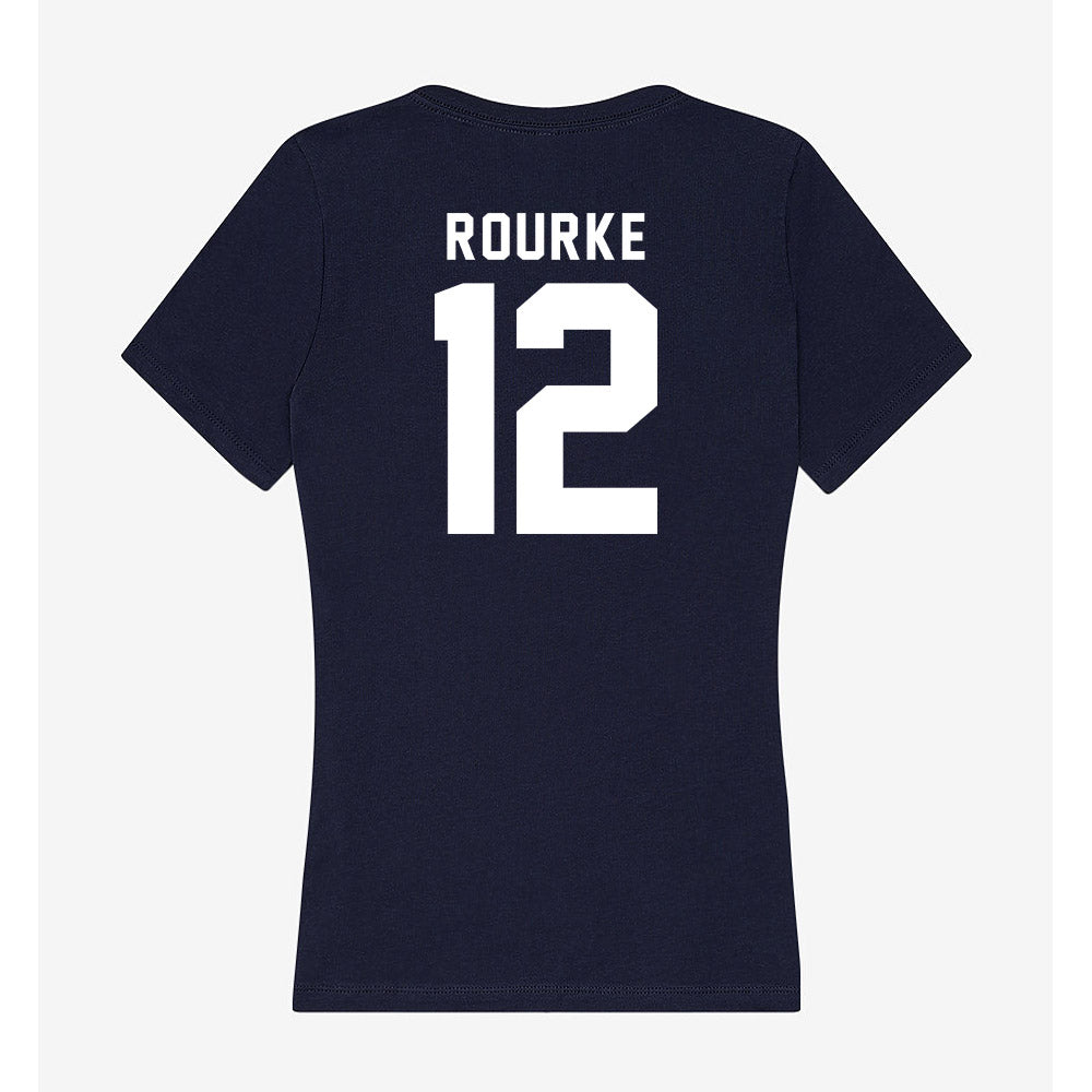 Old Dominion - NCAA Men's Soccer : Lewis Rourke - Women's V-Neck T-Shirt-1