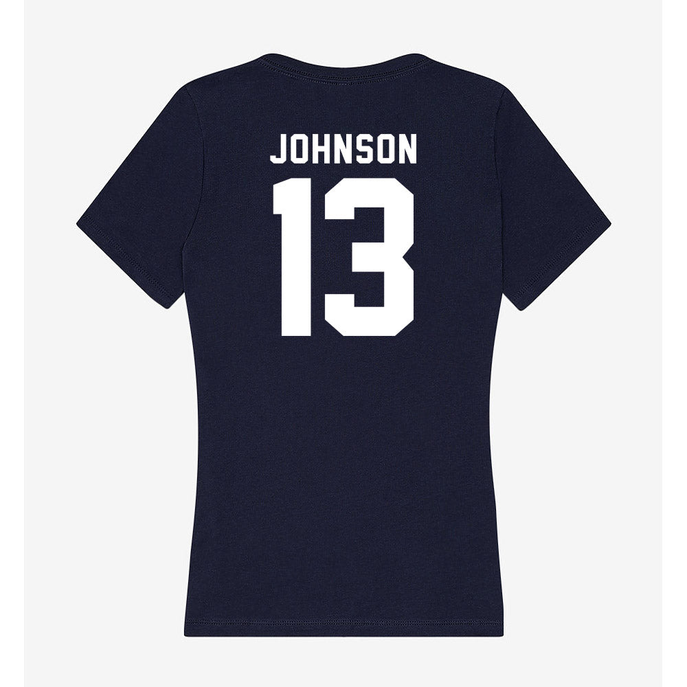 Old Dominion - NCAA Football : Lonnie Johnson - Women's V-Neck T-Shirt-1