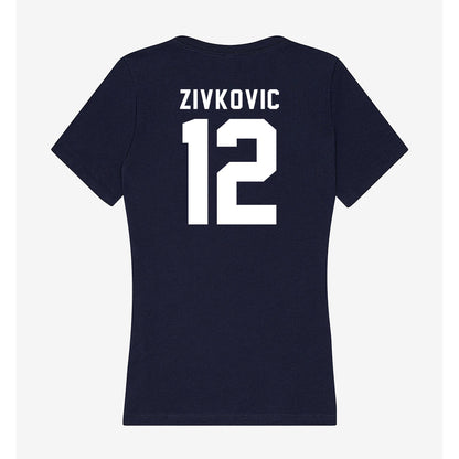 Old Dominion - NCAA Men's Soccer : Mile Zivkovic - Classic Shersey Women's V-Neck T-Shirt-1
