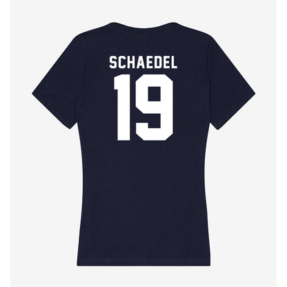 Old Dominion - NCAA Baseball : Tanner Schaedel - Women's V-Neck T-Shirt-1